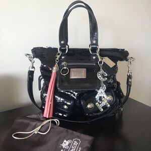 Coach Poppy Sequin Spotlight Shoulder Crossbody Purse, Y2K Limited Edition 13821